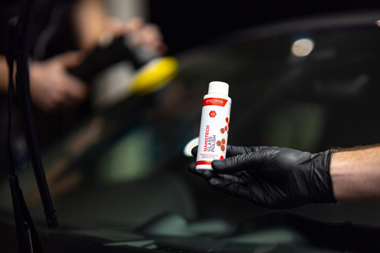 Polish pour verre Gtechniq avec polissage du pare-brise – detailing auto
